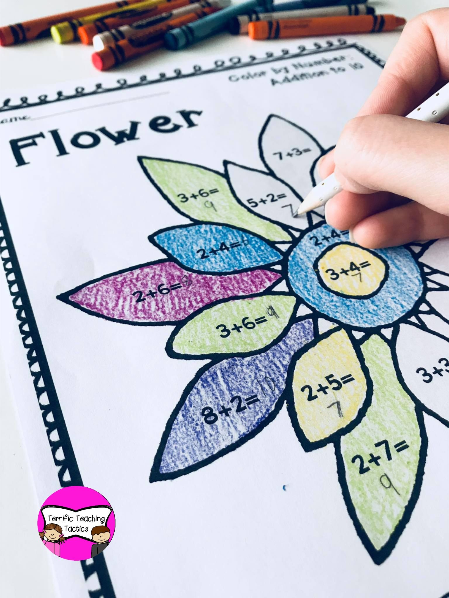 21 Spring Addition Worksheets Kindergarten